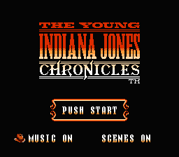 The Young Indiana Jones Chronicles title screenshot